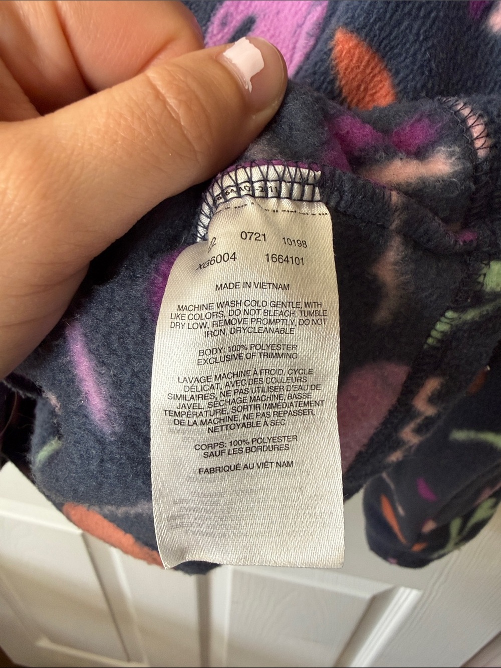 Columbia Youth Benton Springs Printed Fleece Zip Up - Picture 7 of 7